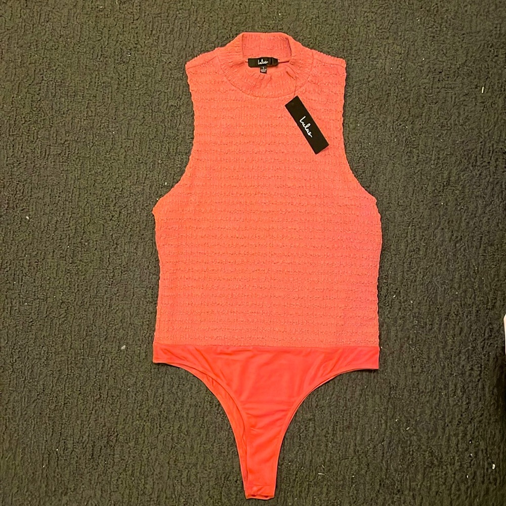 Pink bodysuit